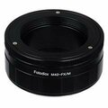 Fotodiox Pro Lens Mount Adapter - M42 Screw Mount SLR Lens To Fujifilm X-Series Mirrorless Camera Body M42-FXRF-P-Macro-v2